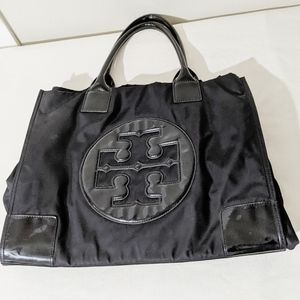 Tory Burch large black tote